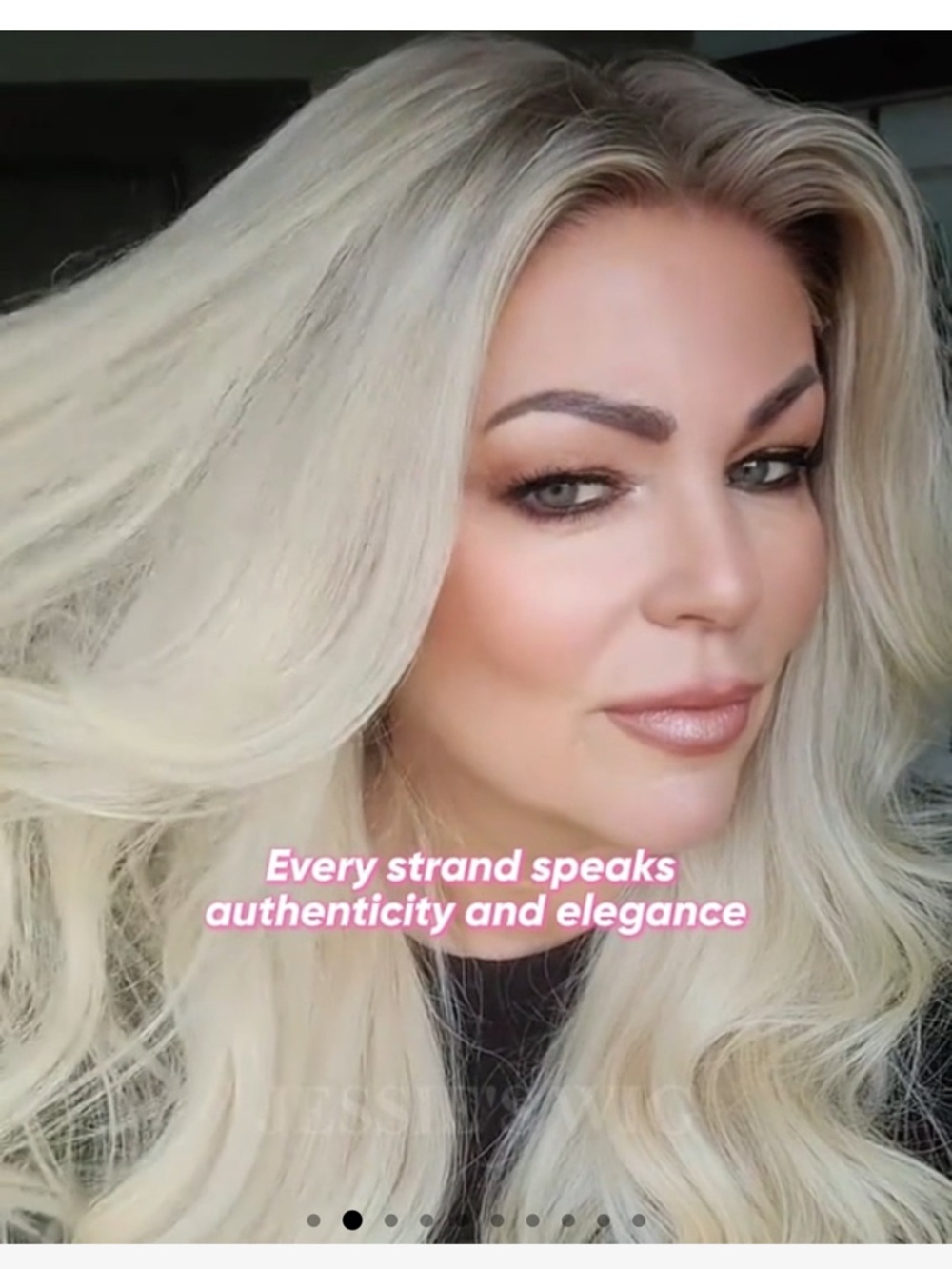 True Gluess 5.5x5.5 HD Human Hair Lace Front Wig 22” Blonde - Picture 8 of 10
